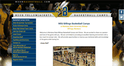 Desktop Screenshot of msubbasketball.com